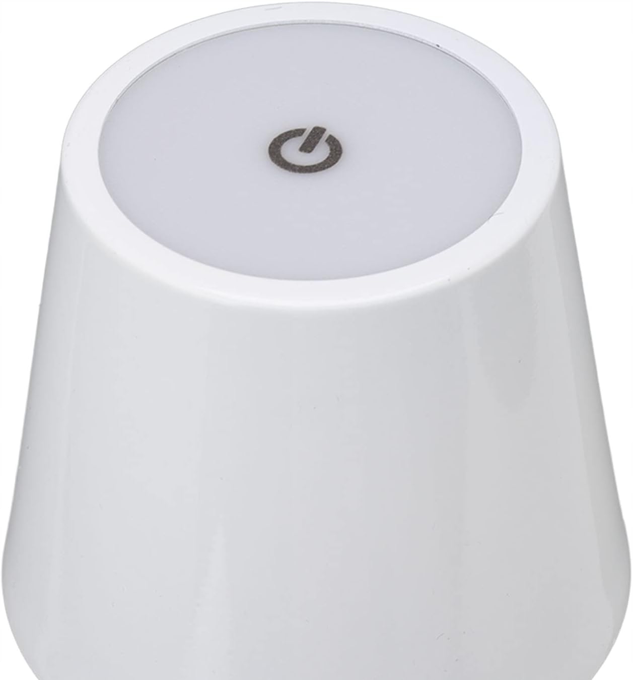 ELEGANCKA nowoczesna Lampa Stołowa LED bezprzewodowa sterowanie dotykowe BIAŁA