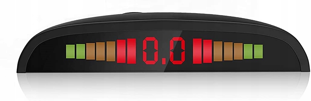 8 Czujników Parkowania Cofania LED LCD PARKTRONIC