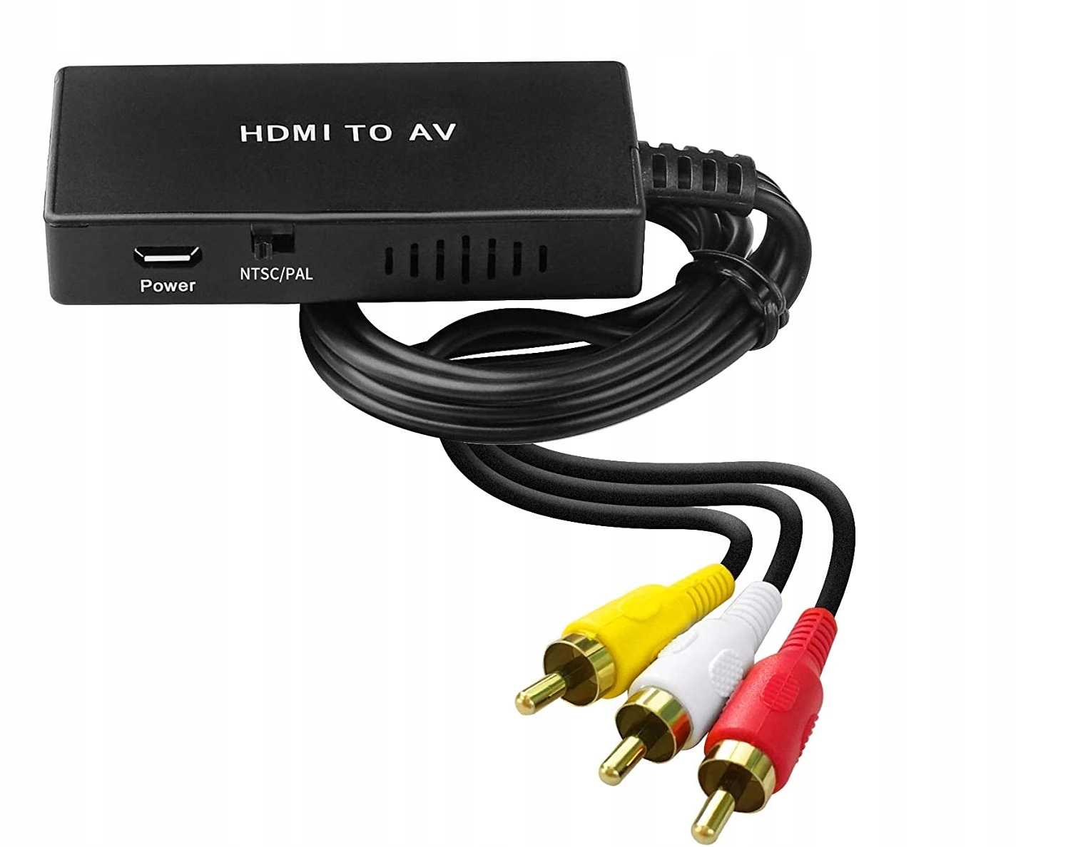 Konwerter HDMI do RCA Adapter AV CINCH CVBS