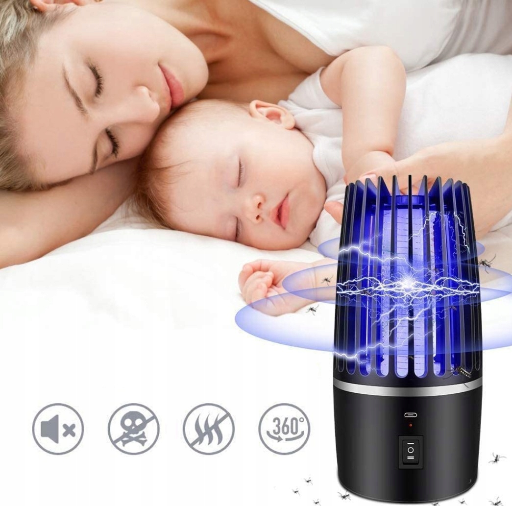 LAMPA UV OWADOBÓJCZA NA KOMARY MUCHY I INNE OWADY
