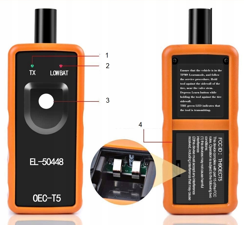 OPEL TPMS aktywator czujników programator EL-50448
