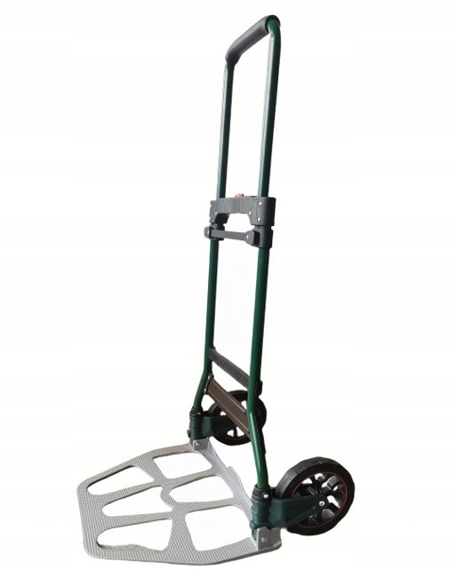 Lekki Wózek Transportowy Młynarka Składany Aluminium Magazynowy Mocny 100kg