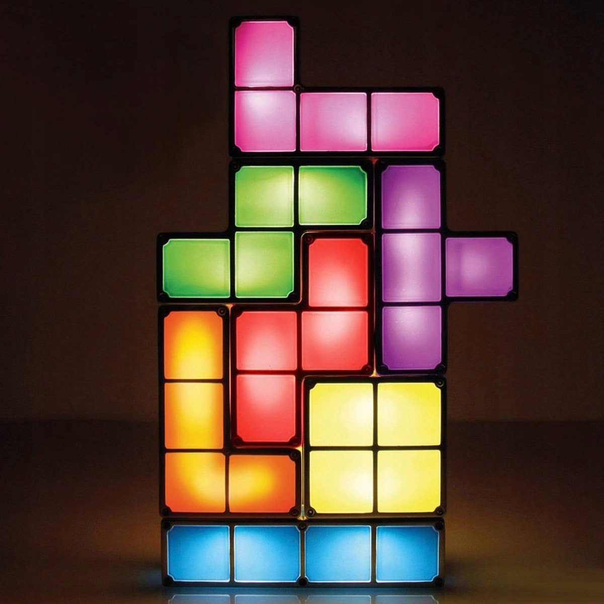 TETRIS lampka nocna LED układanka