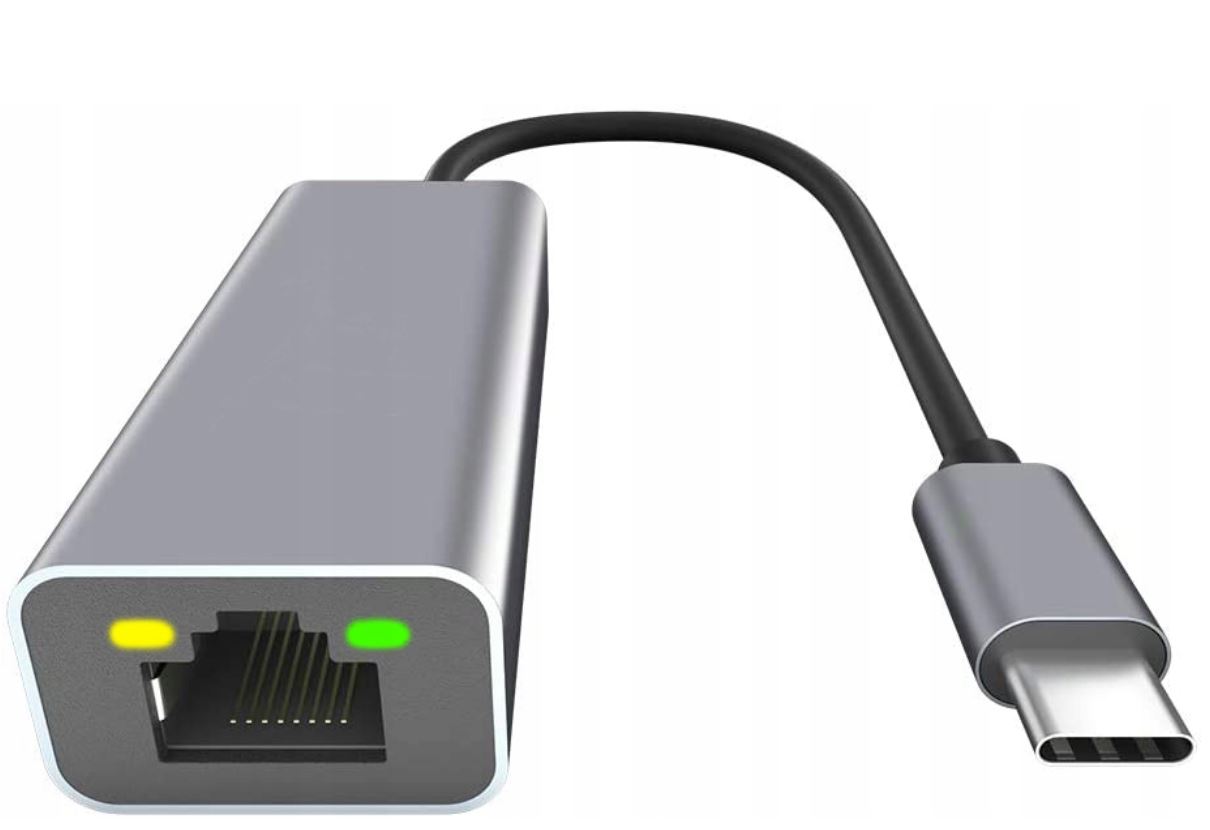 ADAPTER USB-C LAN ETHERNET RJ45 GIGABIT 1000 Mbps