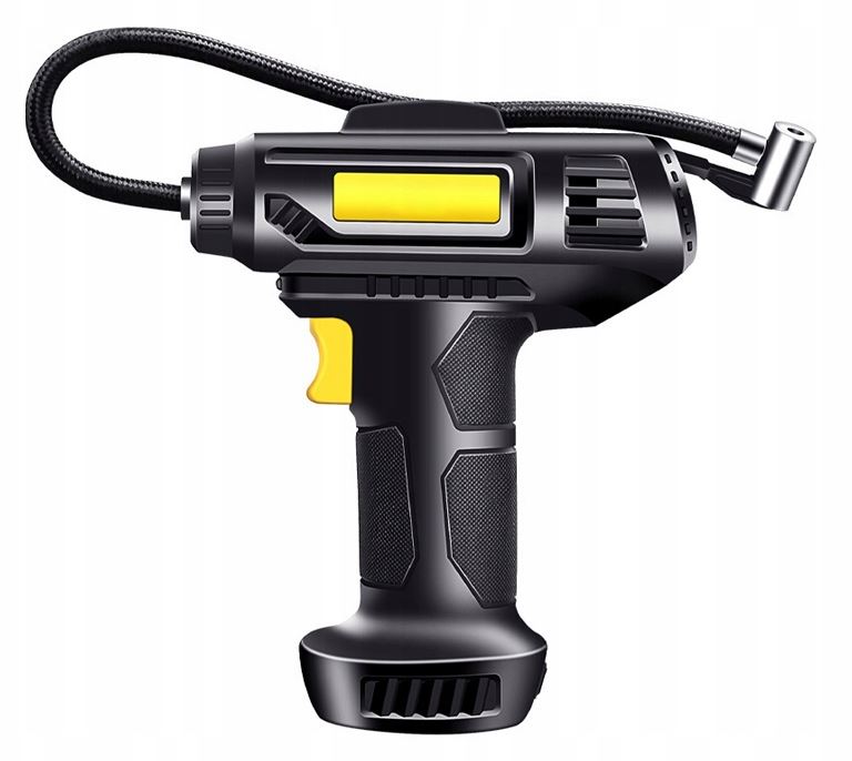 KOMPRESOR SAMOCHODOWY Pompka Sprężarka 12V LED LCD