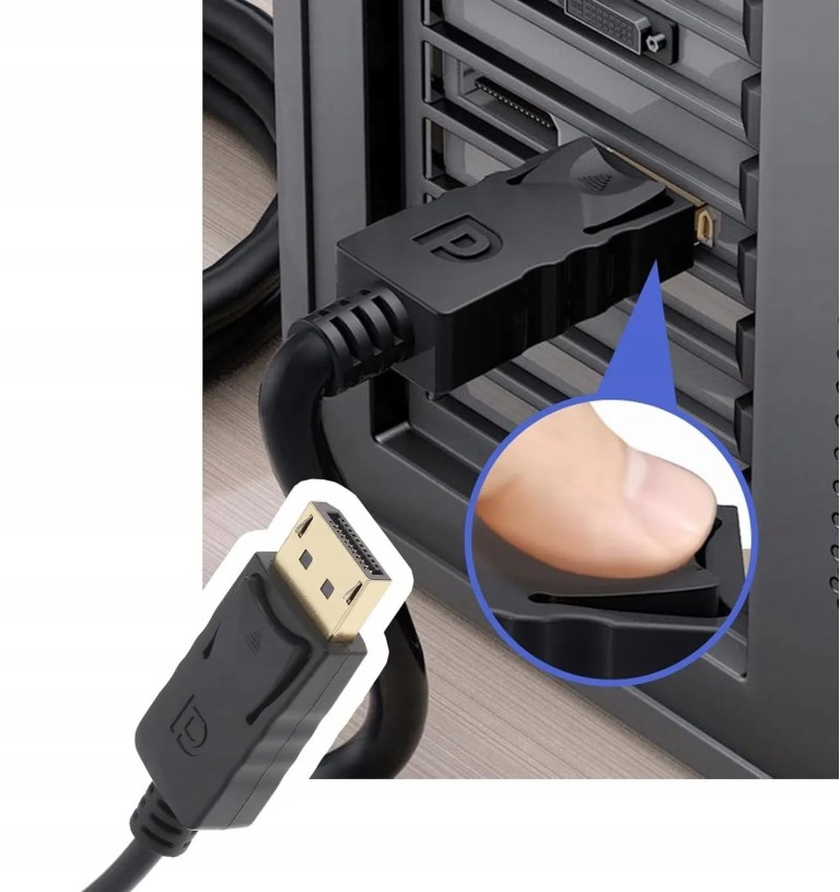 Kabel DisplayPort do HDMI DP 5m