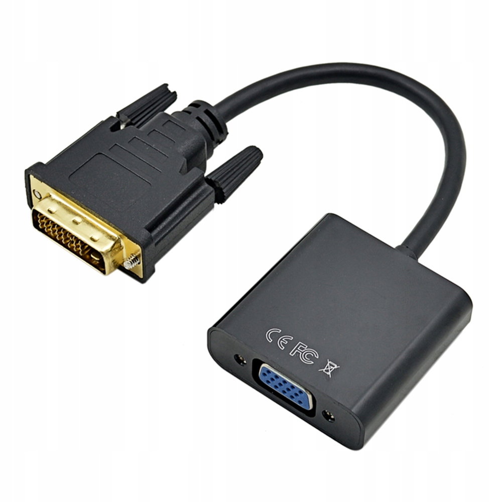 Adapter Konwerter DVI-D 24+1 do VGA