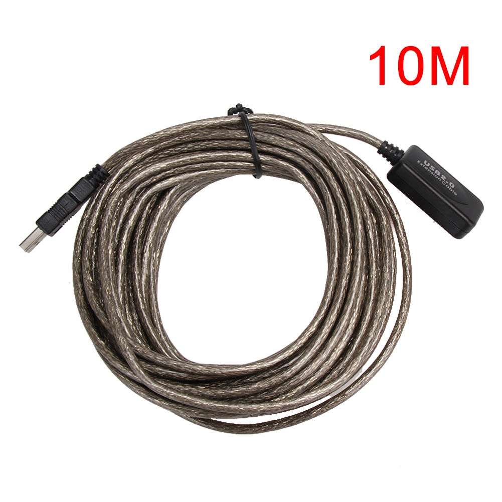 Przedłużacz kabel USB 2.0 aktywny 10 m