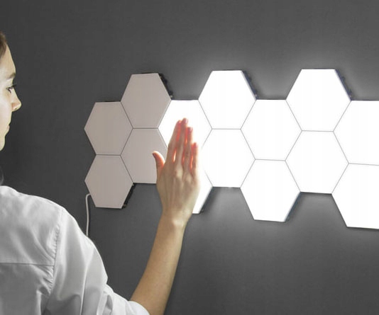 Lampa Modułowa LED Dotykowa 5 części zasilacz