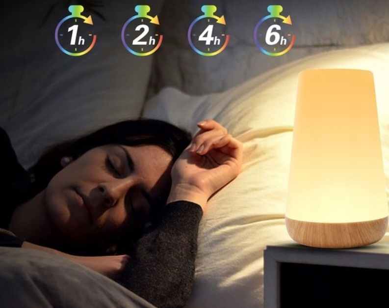 Bezprzewodowa Lampka 13 Kolory Dotykowa RGB pilot