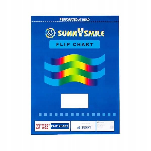 Blok Papieru do Flipchart Gładki Tablic 25 Kartek Gruby Papier 80 g/m²