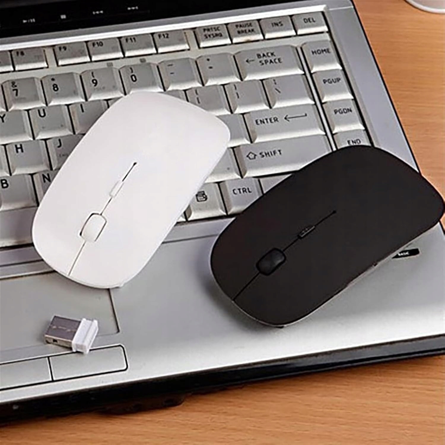 Mysz optyczna bezprzewodowa myszka ultra SLIM
