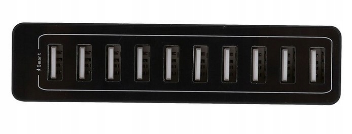 Ładowarka ścienna 10 portów USB 50W 10A