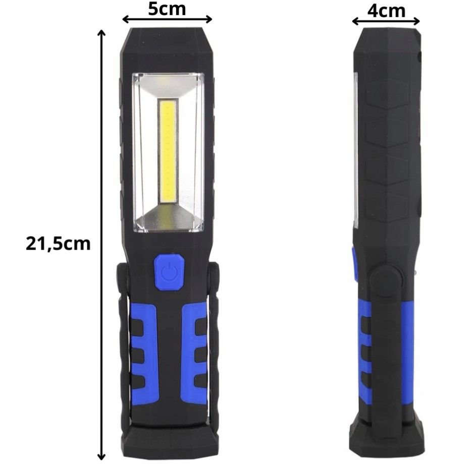 MOCNA LAMPA WARSZTATOWA LATARKA 3w1 LAMPKA LED COB