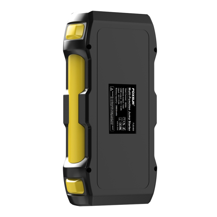 Mocny Jump Starter BOOSTER Rozruch PowerBank Ładowarka QI 39800 mAh 1200 A FJS800
