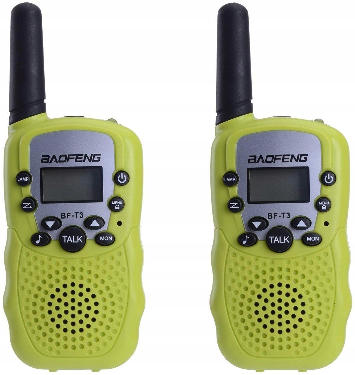 Baofeng 2x Krótkofalówka BF-T3 Walkie-Talkie PMR Zielony