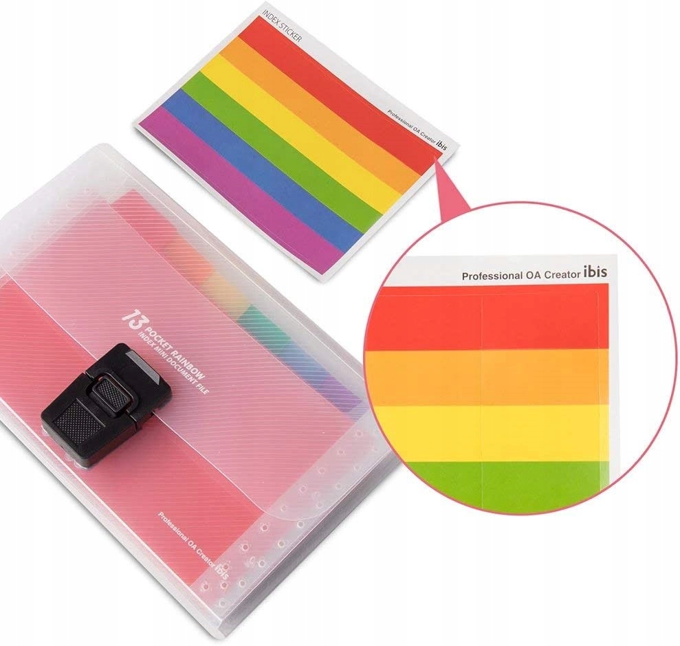 Teczka na Dokumenty Organizer Portfel mini