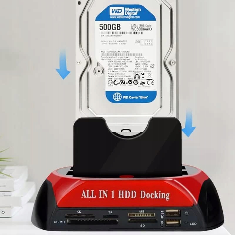 Stacja Dokująca dysków SATA ATA IDE HDD SSD USB