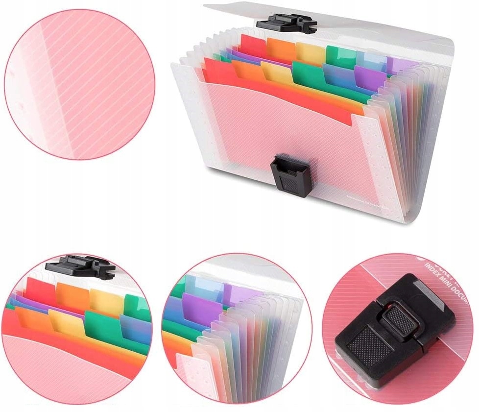 Teczka na Dokumenty Organizer Portfel mini