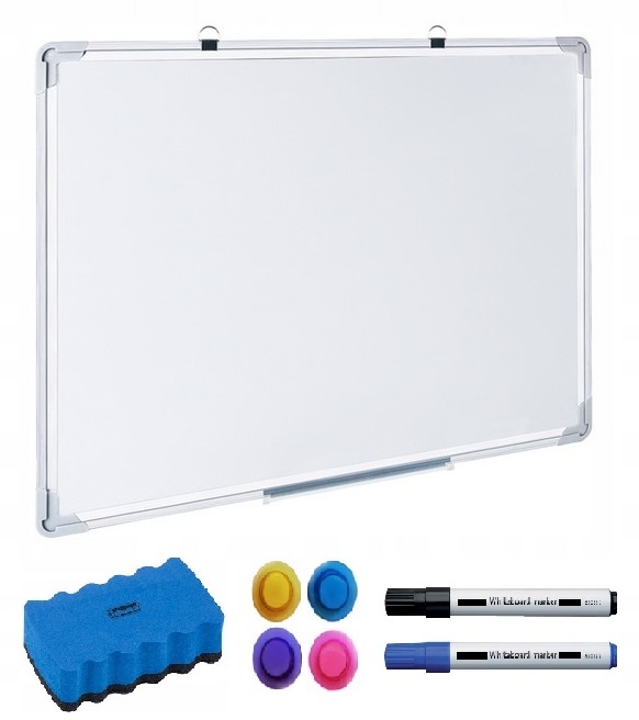 Tablica magnetyczna suchościeralna biała 45x60 +GR