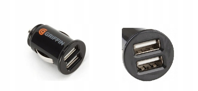 Ładowarka samochodowa USB x 2 tablet 2,1A