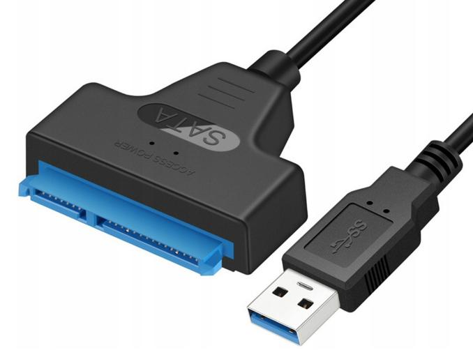 Adapter USB 3.0 do SATA dysk HDD SSD przejściówka