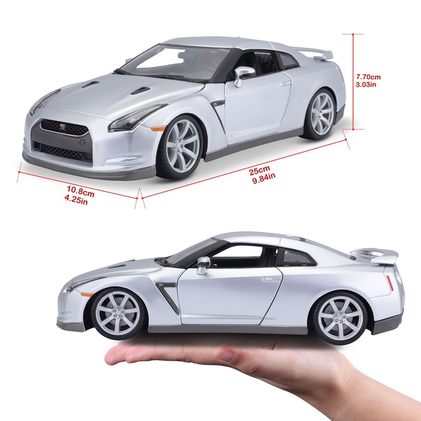 Nissan GT-R R35 1:18 model Bburago 18-12079 - Bburago | Sklep