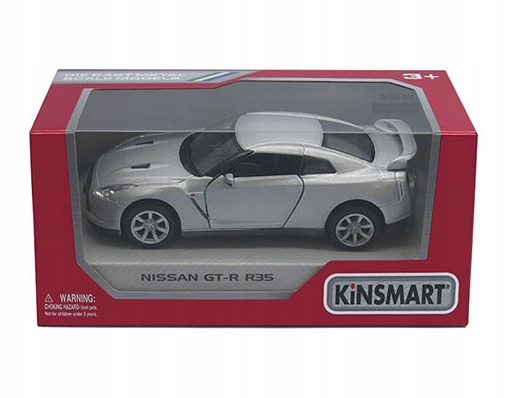 Nissan Gt-R R35 Metalowy Samochód Różne Kolory - KINSMART