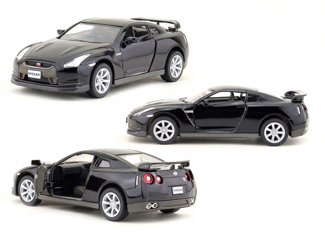 Nissan GT-R (R35) ミニカー 5台セット Nissan Gt-R R35 Metalowy Samochód Różne Kolory - KINSMART | Sklep