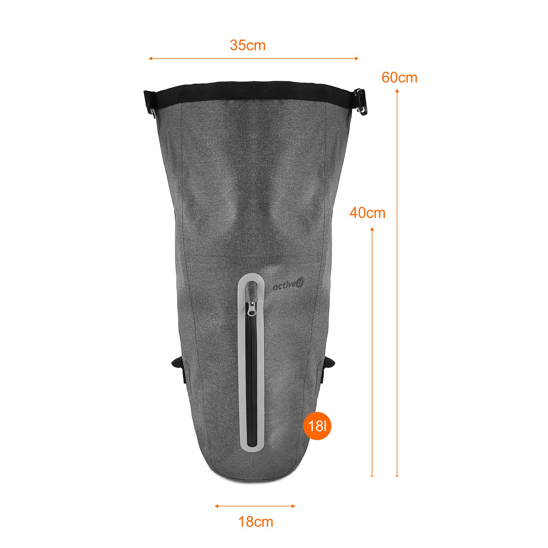 LEKKI TREKKINGOWY PLECAK TURYSTYCZNY WODOODPORNY ACTIVEU