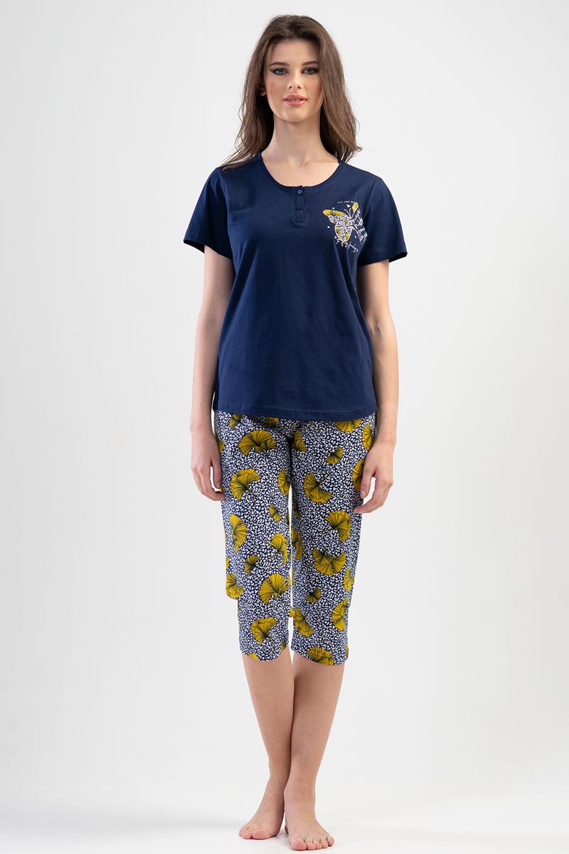 Paytmmall Short Capri For Ladies Pijama Dama, Vienetta, Bumbac