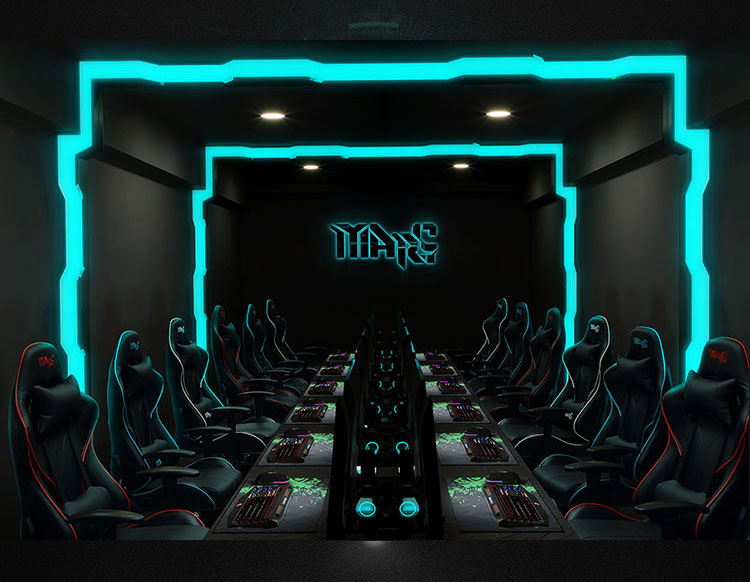 Fotel ThrustX Black/Light Gray