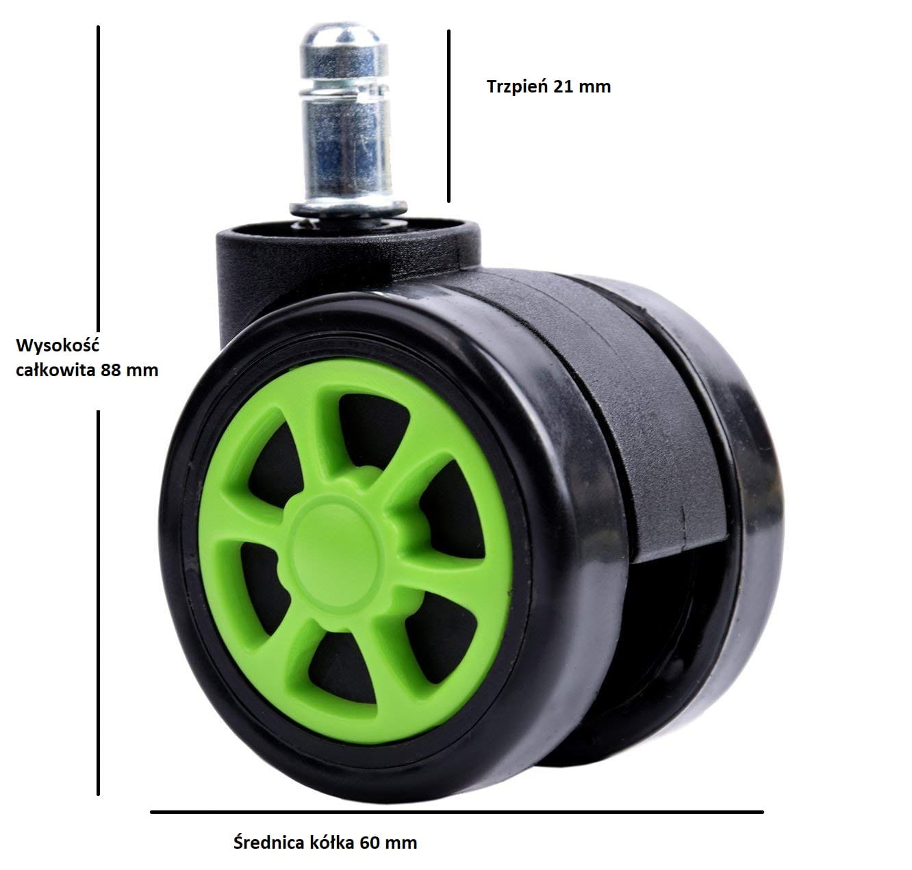 kółka gamingowe Green