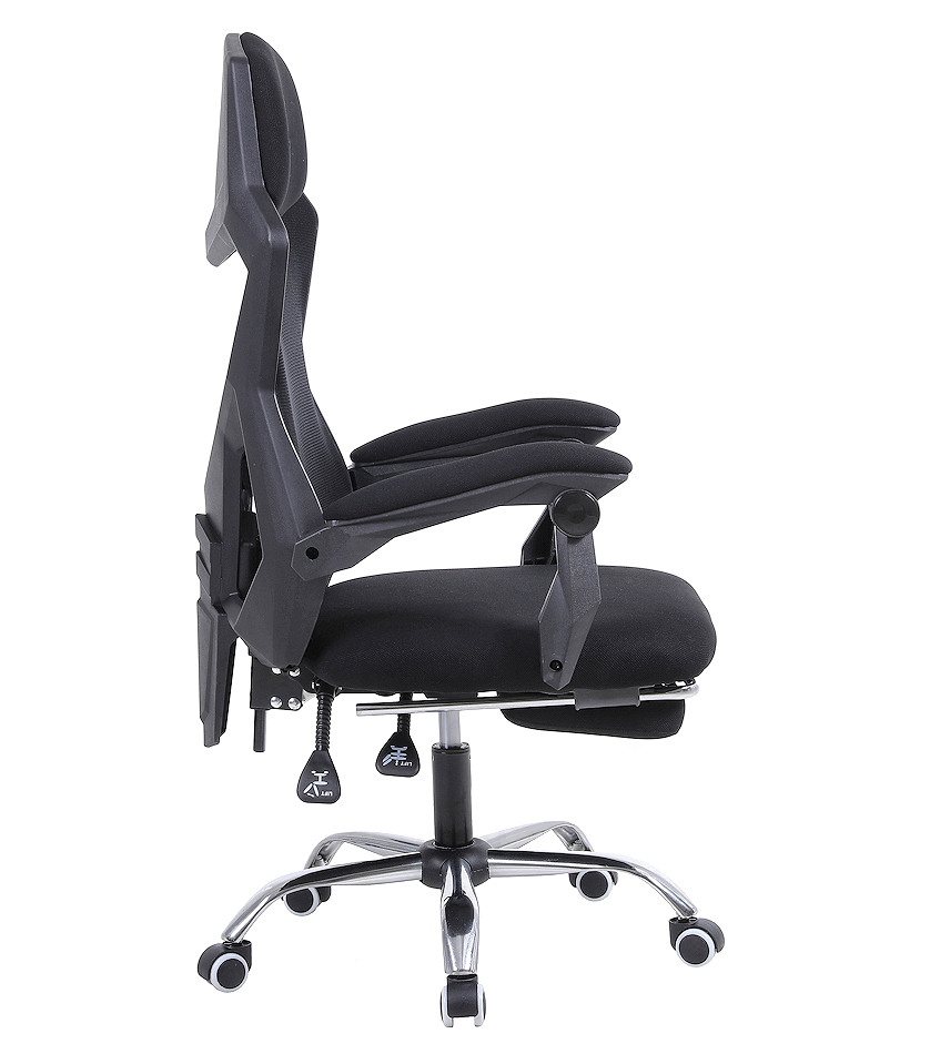 YODA BLACK z podnóżkiem