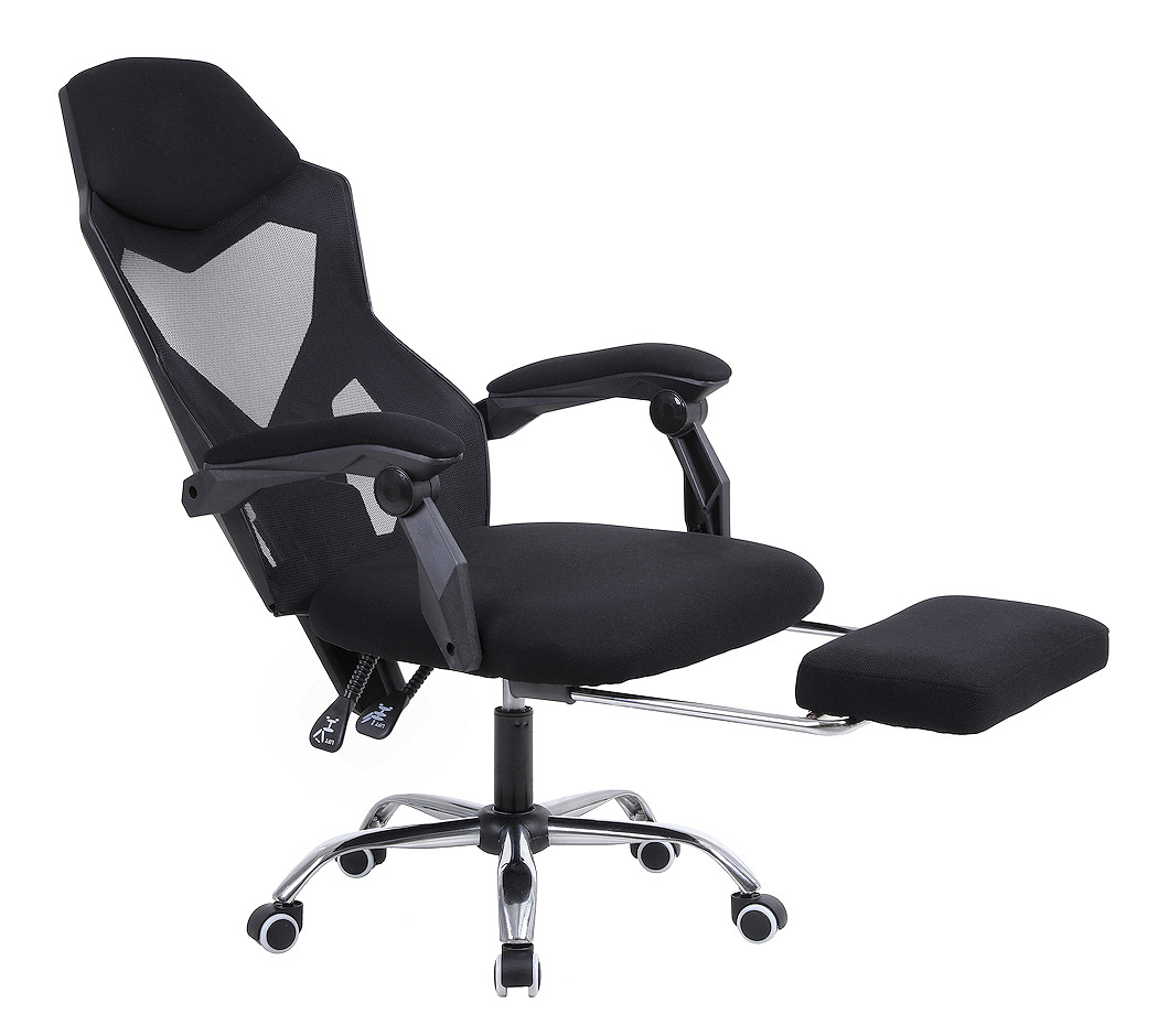 YODA BLACK z podnóżkiem