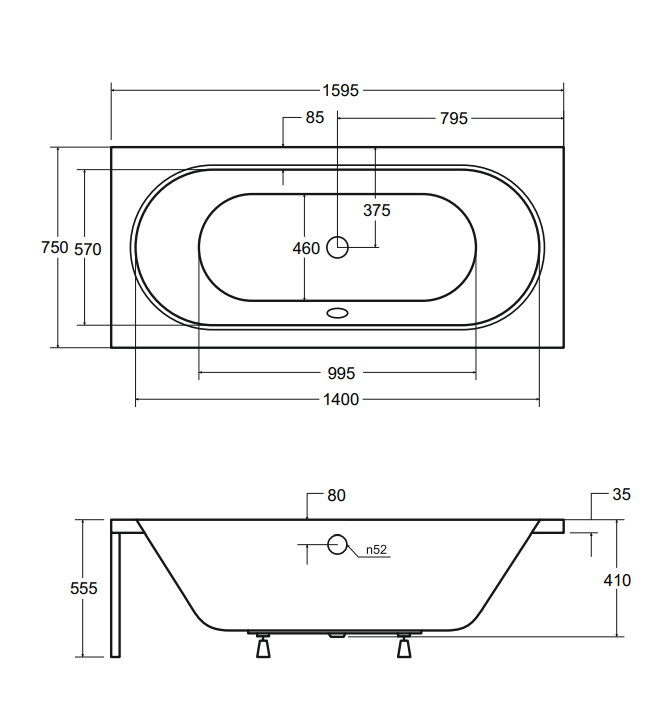 Besco - rysunek techniczny