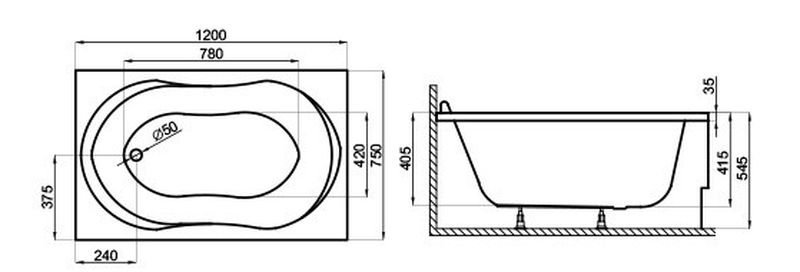 Polimat - rysunek techniczny