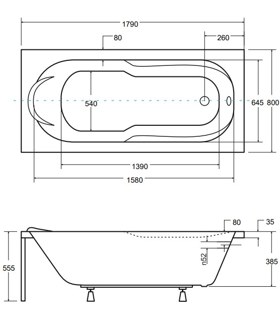 Besco - rysunek techniczny