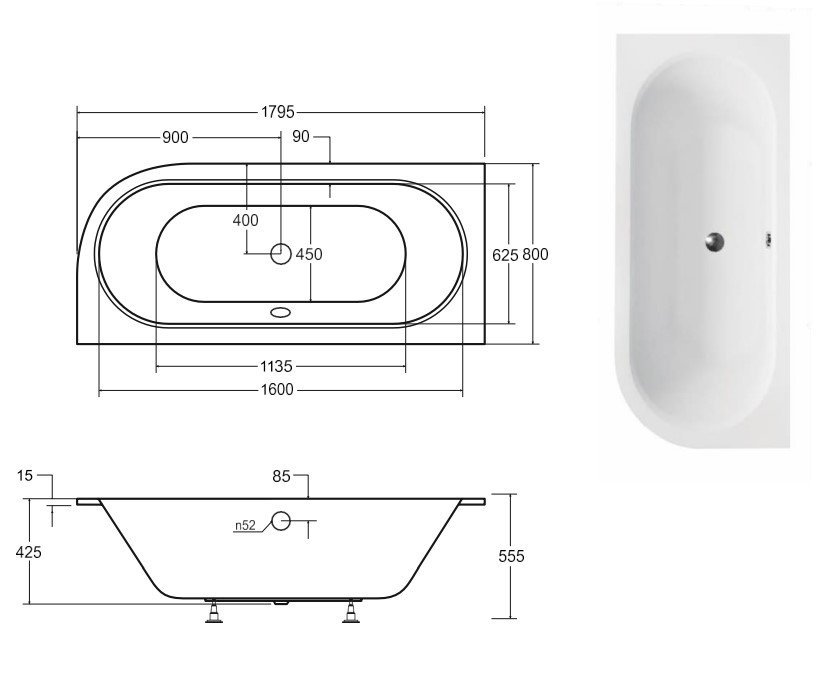 Besco - rysunek techniczny