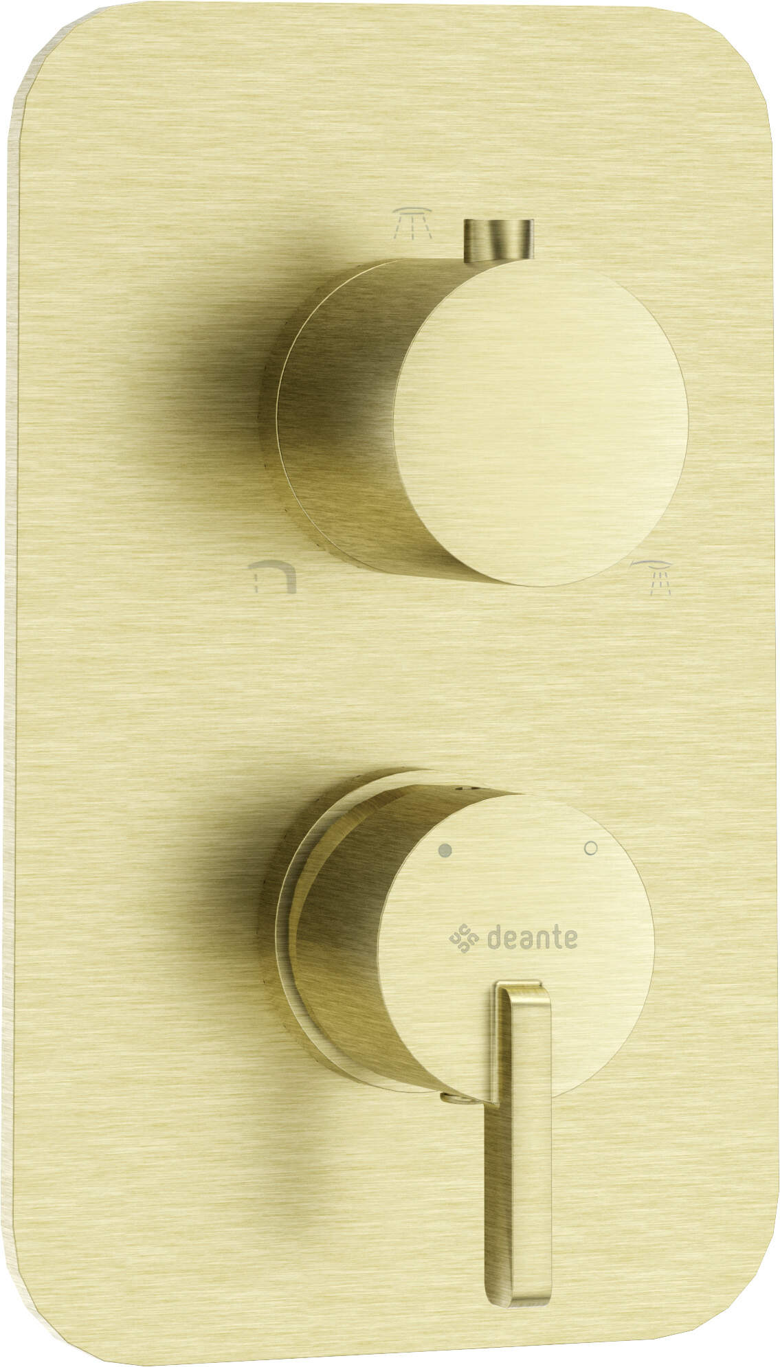 Deante - rysunek techniczny