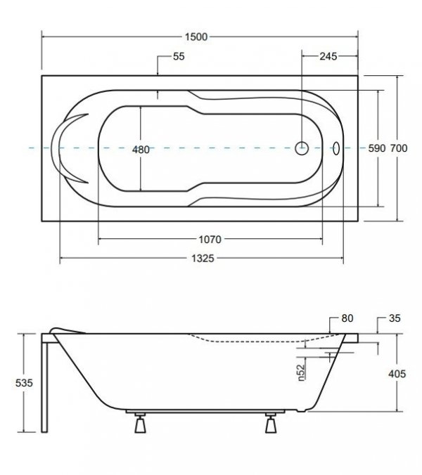 Besco - rysunek techniczny