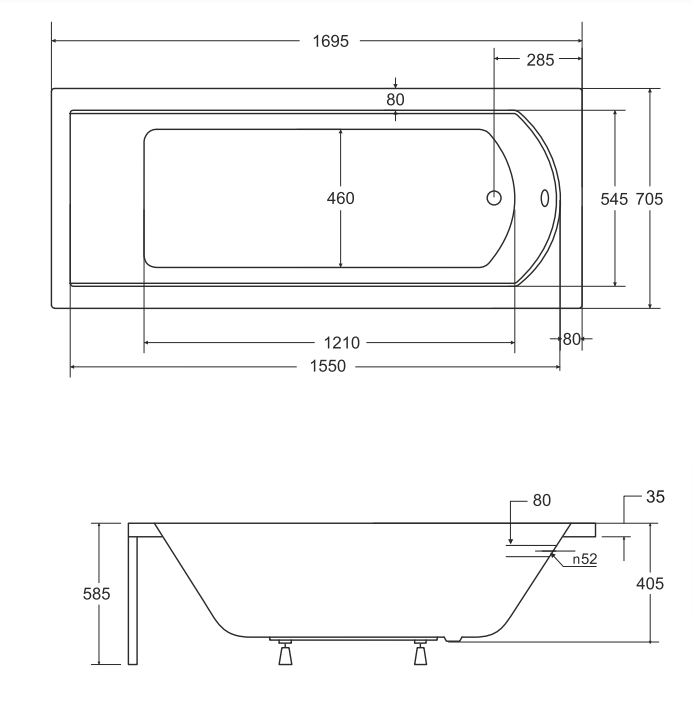 Besco - rysunek techniczny