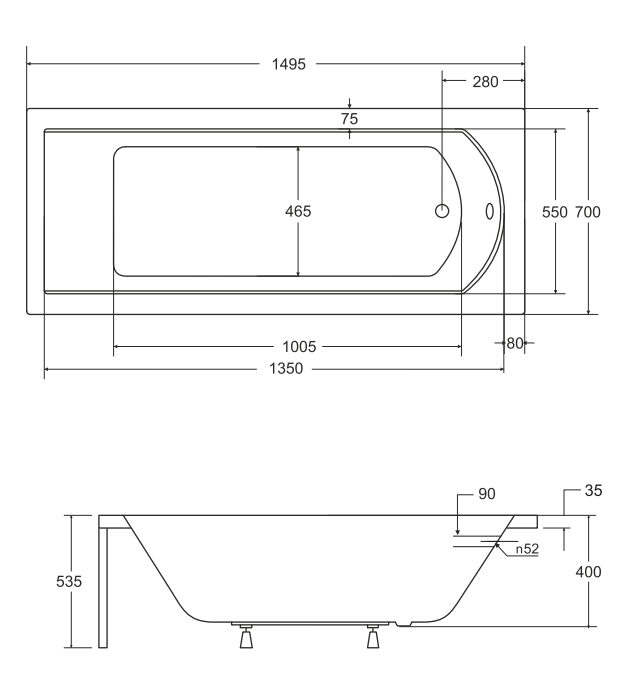 Besco - rysunek techniczny