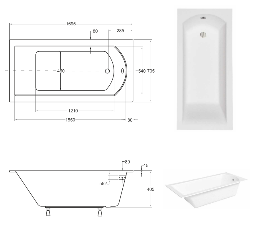 Besco - rysunek techniczny