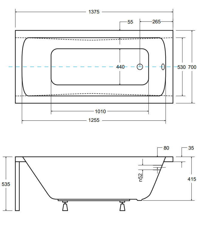 Besco - rysunek techniczny