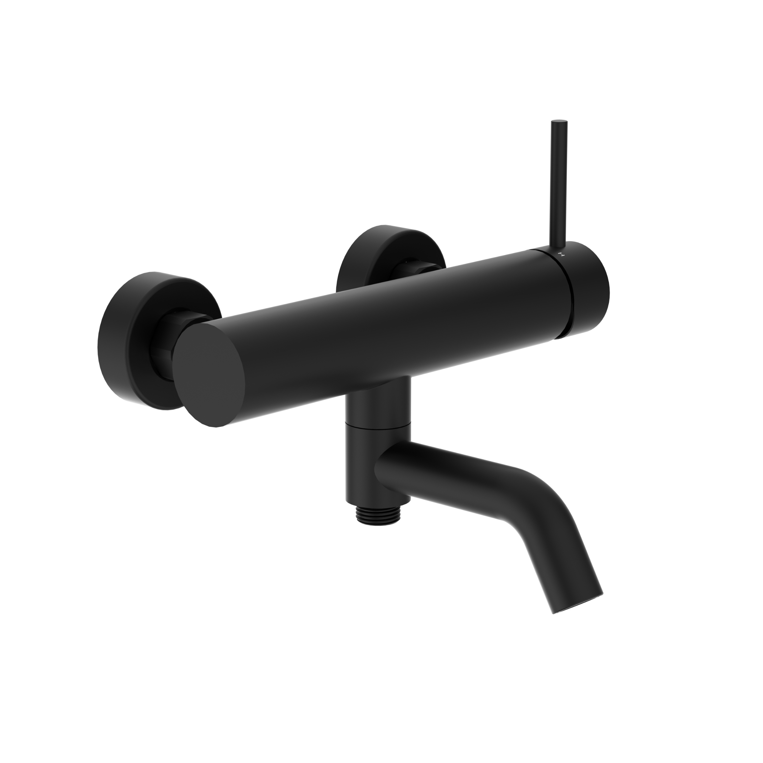 Rysunek techniczny - Bateria wannowa CASCADE model 1 BLACK