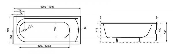 Polimat - rysunek techniczny