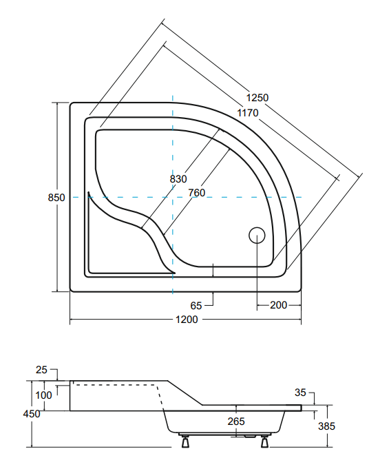 Besco - rysunek techniczny