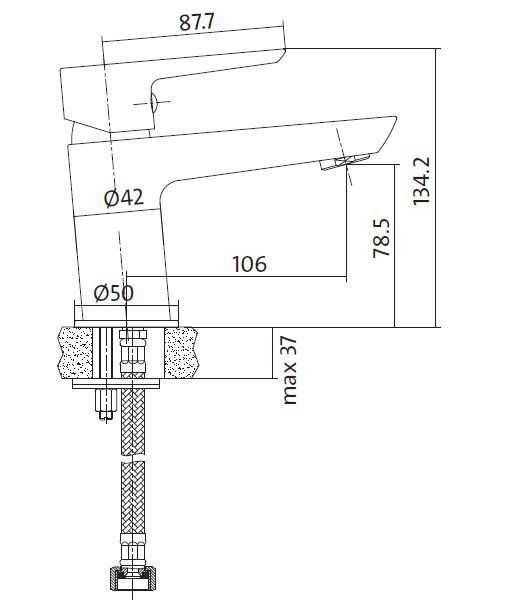 Cersanit - rysunek techniczny