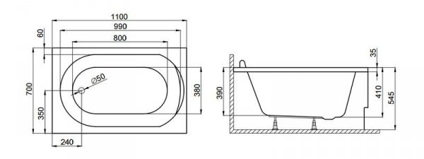 Polimat - rysunek techniczny